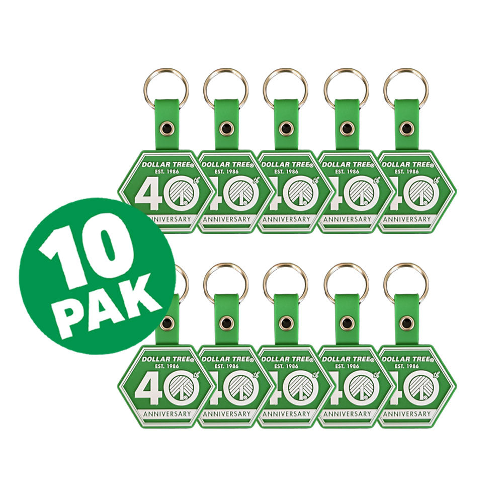 40th Anniversary Keychains 10PAK