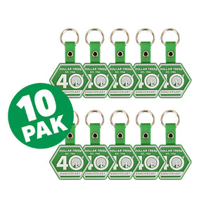 40th Anniversary Keychains 10PAK