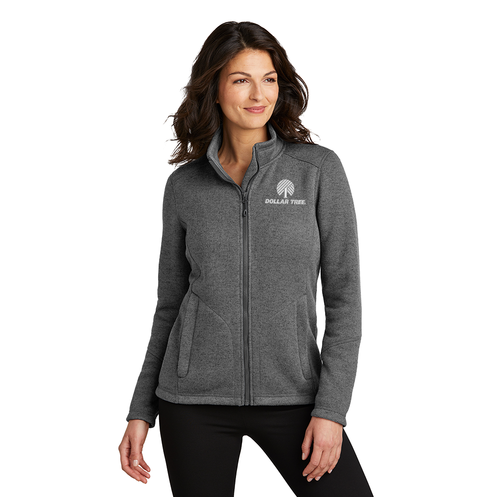 Ladies Arc Sweater Fleece Jacket